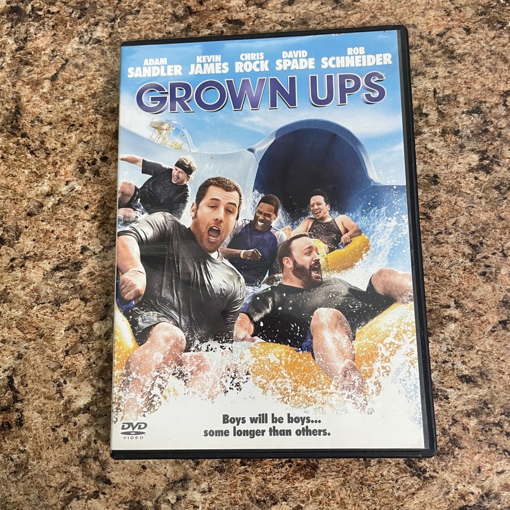Grown Ups DVD Adam Sandler Kevin James‎ Chris Rock Comedy Movie